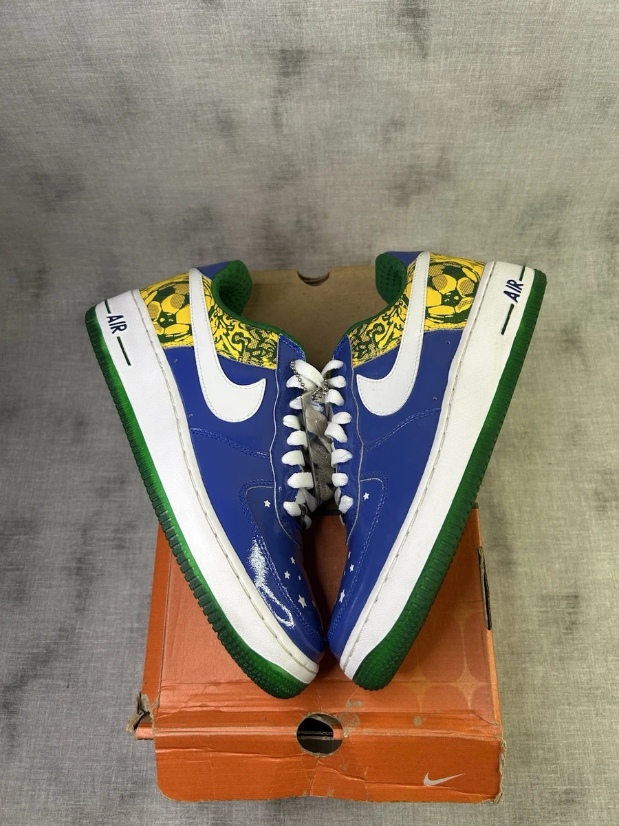 Size 15 - Nike Air Force 1 Premium Collection Royale Ronaldinho 2006 Nike Air Force 1 Premium Collection Royale Ronaldinho | eBay main image 2