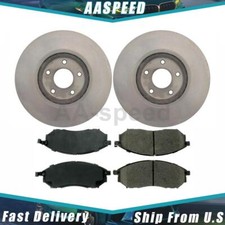 Front Brake Pads and Rotors For Renault Koleos 2011 2012 2013 2014 2015 2016