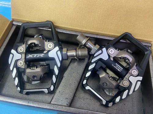 Shimano XTR PD-M9120 55mm Spindel Chromoly Stahl Aluminium MTB Pedale - Bild 1 von 10