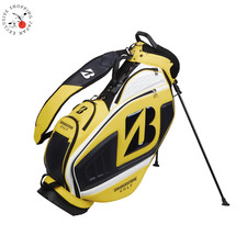 Bridgestone Golf Tour Replica Model Carry Stand Bag 9.5 x 47in 2025 Yellow/Navy