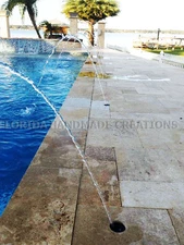 ARC Waterfall Swimming Pool Fountain Deck Jet W/ Fully Adjustable Swivel Nozzles