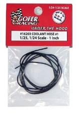 Gofer-Racing Coolant Hose 1'' - Plastic Model Vehicle Accessory - 1/24-1/25