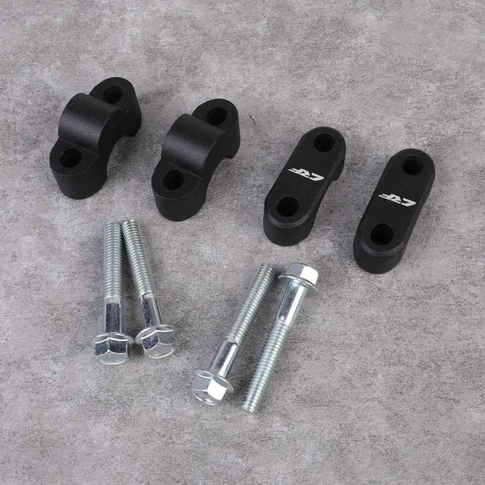 7/8"Handlebar Riser Mounting Clamp Adapter For HONDA CRF110F CRF 250R/L CRF300L - Image 4 of 4