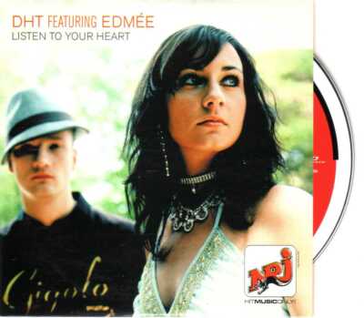 D.H.T. feat. Edmée - Listen To Your Heart - CDS - 1997 - Eurohouse 2TR Cardsleeve
