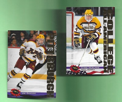 MINNESOTA GOPHERS! 1994 Classic GOLD # 37/54 CHRIS MCALPINE/JOE DZIEDZIC