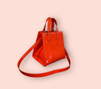 KENZO Paris Luxury Designer Tiger Mini Orange Crossbody Shoulder