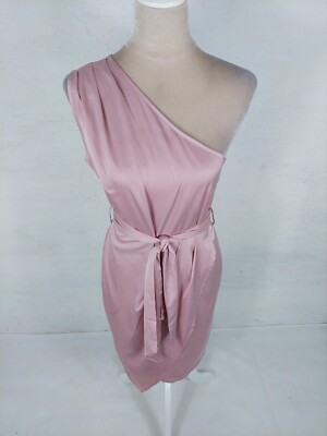 Kleid Sheilay NEU Gr. S 36 altrosa rosa glänzend elegant Abendkleid Party dress