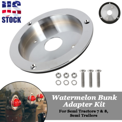 For Tractor Trailer Truck Exterior Sleeper Watermelon Bunk Light Adapter Kit US