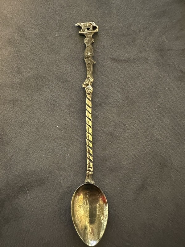 Vintage Souvenir Spoon From Rome Italy