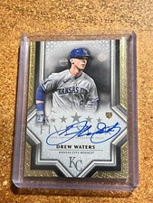 2023 Topps Five Star # FSA-DW Drew Waters RC On Card Autograph