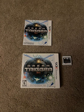 NINTENDO 3DS DREAM TRIGGER 3D GAME CASE MANUAL