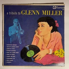 Eddie Maynard‎– A Tribute To Glenn Miller Vinyl, LP Promenade ‎– 2221