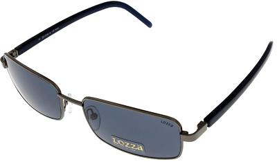 Lozza Sunglasses DE RIGO Unisex Palladium Navy Blue SL1494 568K