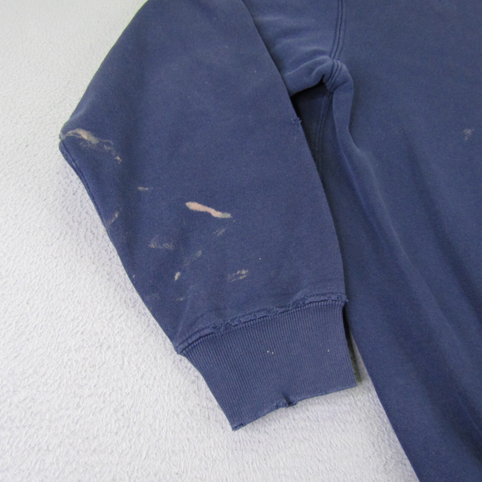 Felpa Polo Vintage Ralph Lauren Uomo Media Blu Gilet Rosso Pony Y2K^