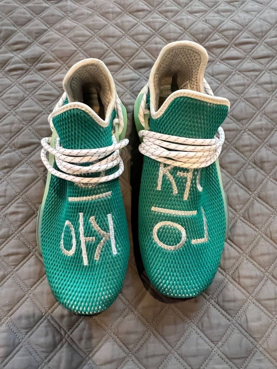 adidas gazelle silver green womens adidas Human Race NMD Pharrell Pale Nude Pre-Owned