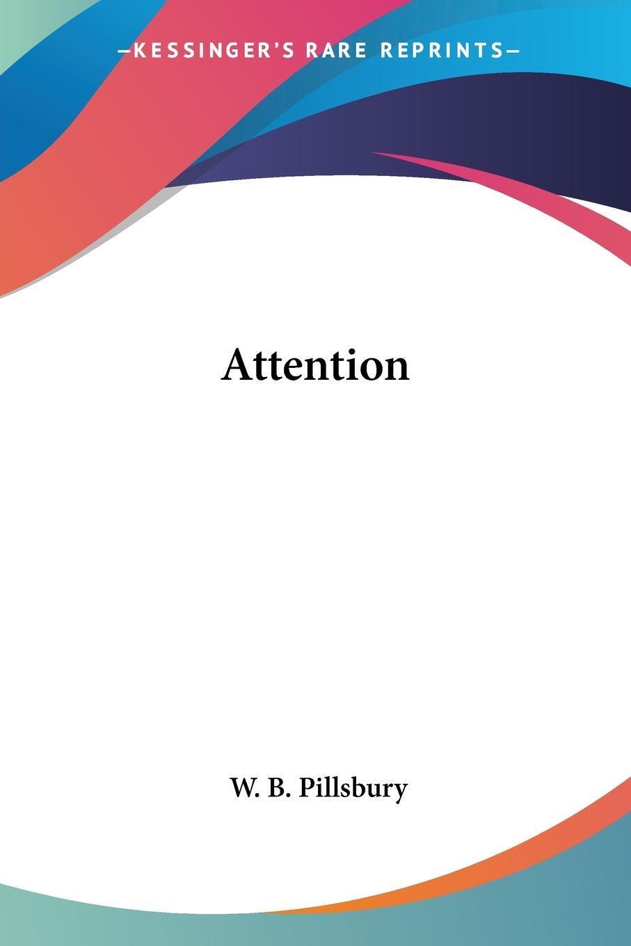 Thumbnail - Attention W. B. Pillsbury Taschenbuch Paperback Englisch 2006 Ean