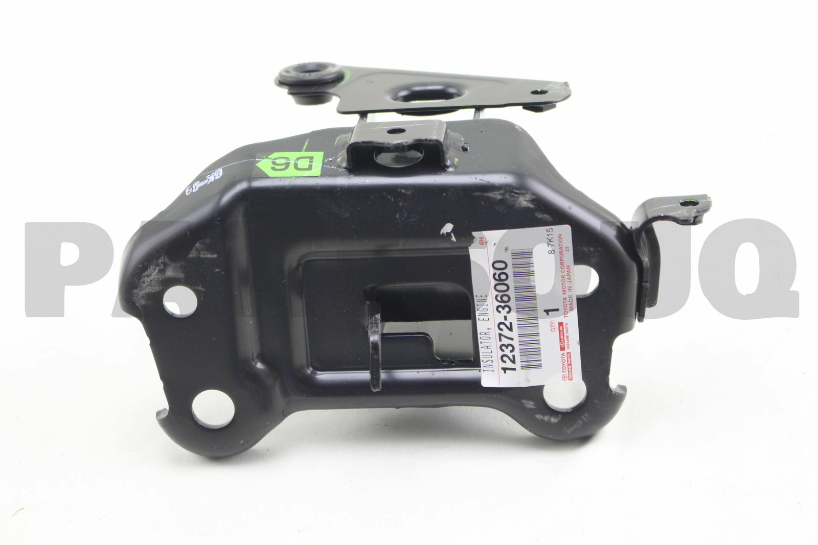 1237236060 Genuine Toyota INSULATOR, ENGINE MOUNTING, LH(FOR 