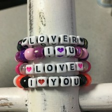 Girl/Boy,Teen Handmade Personalized Beads Custom Charm Friend Valentine Bracelet