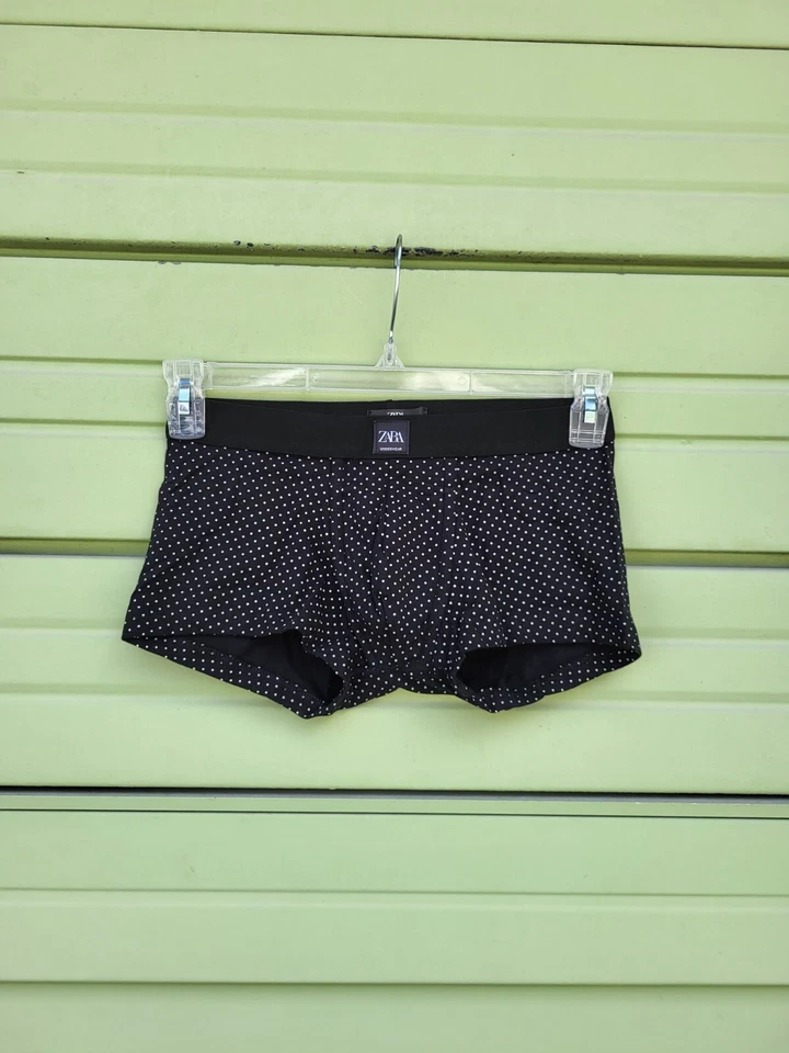 ZARA HOMBRES MULTICOLOR ESTAMPADO BOXERS CINTURA ELÁSTICA Pantalones Cortos Talla L #5030B Foto 3 de 4