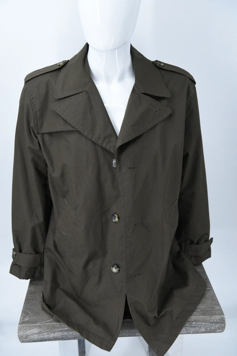 Quilted deals rain coat