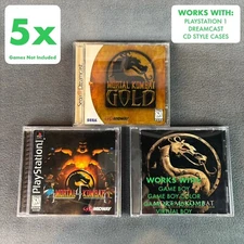 5x CD Style / PlayStation 1 / Dreamcast - Box Protectors - New