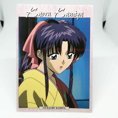 40 Kaoru Kamiya Rurouni Kenshin Samurai X Card DASS Masters JUMP