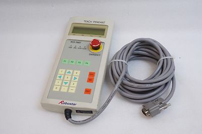 ROBOSTAR RCS-7000T TEACH PENDANT & 5M CABLE  WORKING FREE SHIP