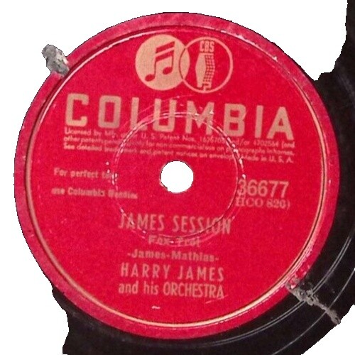 その他 ES ENESCO COLUMBIA 78rpm Serenade Harry James - 78rpm single 10-inch – Columbia #36644 Manhattan