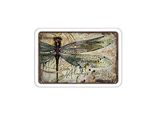 Always With You Dragonfly Nature Sticker Decal