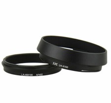 JJC BLACK Metal Lens Hood replace LH-X100 L for FUJIFILM X100F X100S X100T X100V