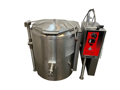 Vulcan Hobart Wolf K40GLT 100kBTU GAS Steam TILT Kettle SCHOOL SURPLUS WE SHIP