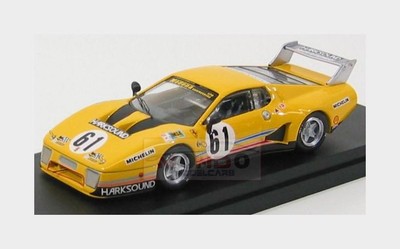 1:43 BEST Ferrari 512Bb Lm #61 Le Mans 1980 Beaurlys Faure Yellow BE9281 Model