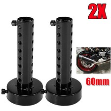 2xMotorrad Auspuff Schalldämpfer Universal DB Killer Exhaust Muffler Baffle 60mm