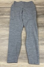 Nike One Women's Pocketed High Waisted 7/8 Ankle Leggings-FN3241- Grey- Medium