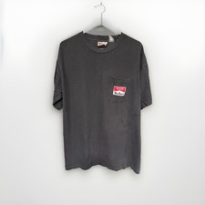 Vintage 90s Marlboro Unlimited Railroad Train Pocket Tee Black Shirt Men’s XL