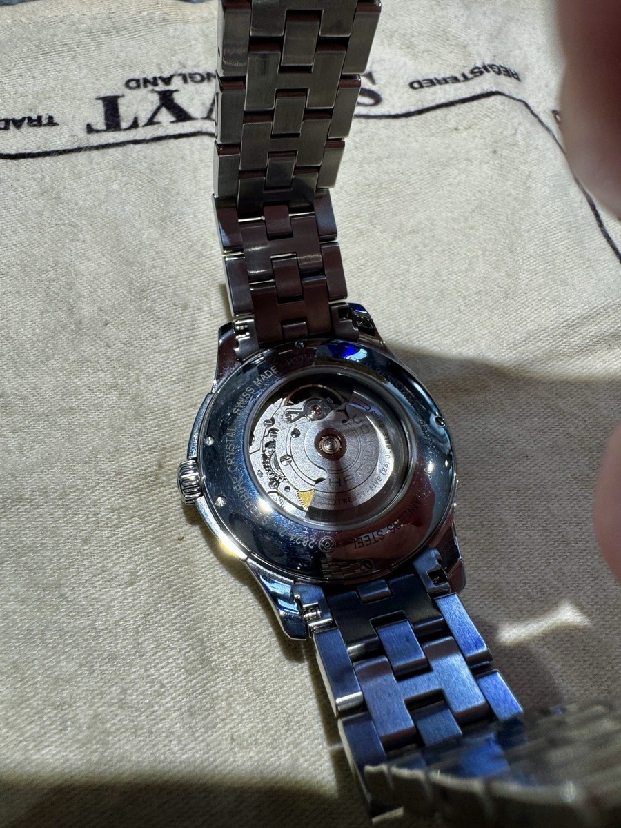 Hamilton Jazzmaster Viewmatic H325650 Automatic Watch Open Heart