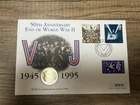 GB 1995 WWII VJ Day Peace Dove PNC Cover £2 Coin Brilliant Uncirculated