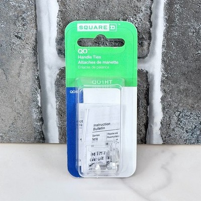 Square D Circuit Breaker Handle Tie QO1HT Secure Connection Black 3- Pack