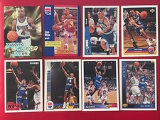 Spud Webb- 8 Card Lot - Vintage Modern NBA Basketball Kings Hawks (8A)
