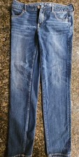 American Eagle super super stretch Jegging Jean Women 10 Blue Denim Medium Wash