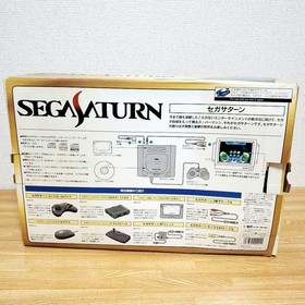 SEGA Sega Saturn Console With original box Controller Power Cord AV Cable