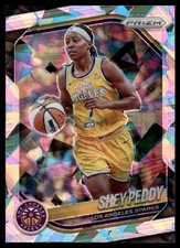 2025 Panini Prizm WNBA Ice Prizms #136 Shey Peddy