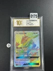 Pokémon TCG S-Chinese Sun & Moon Rayquaza CSM2.1C 053 Rainbow Holo Grade 10
