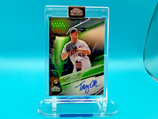 Troy Melton Chrome 2026 Black Green Refractor /99 Auto