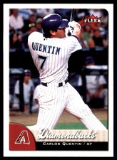 Carlos Quentin 2007 Fleer #320 Diamondbacks MLB READ FREE SHIPPING AutographDen