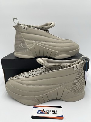 Size 11W/ 9.5M - Billie Eilish x Air Jordan 15 Retro Stone Brown DN2863-200 NEW!