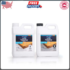 TotalBoat Table Top Epoxy Resin 1 Gallon Crystal Clear UV Resistant