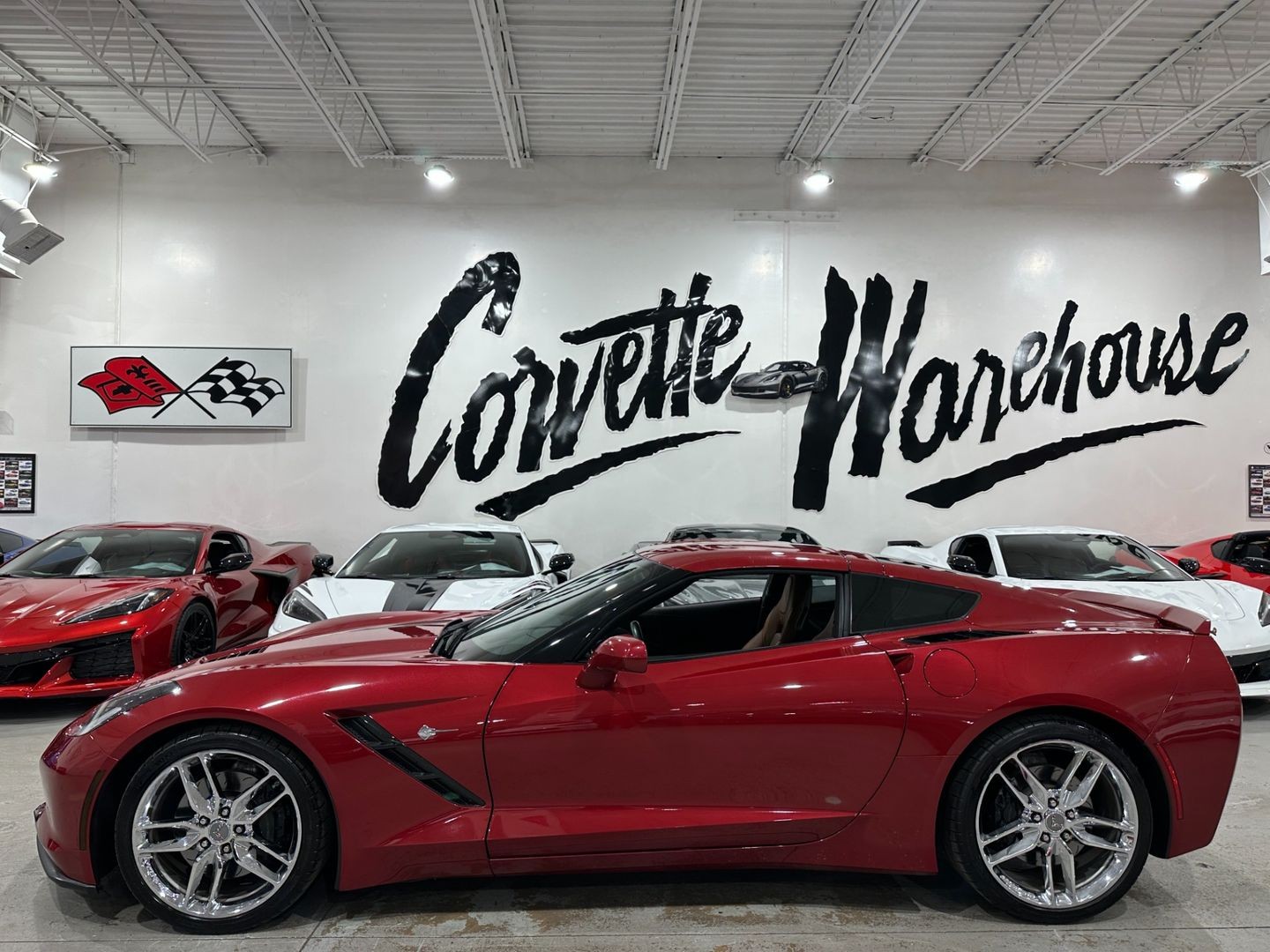 2014 [GBE] Crystal Red Tintcoat Chevrolet Corvette   | C7 Corvette Photo 2