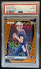 2024 Panini Prizm Drake Maye RC Lazer Rookie #329 Patriots PSA 8