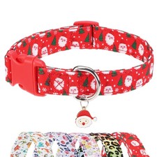 Cotton Designer Dog Collar Cute Leopard Print Dog Collars for Boy Male Small ...